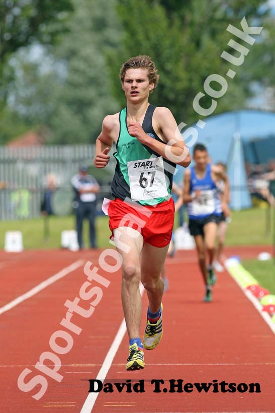 Joshua Schofield, under-15 3000 metres, Northern under-15/17/20s.